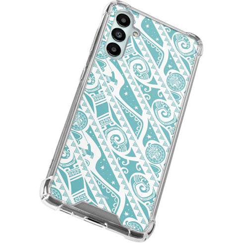 Disney Princess Moana Pattern Galaxy A15 5G Clear Case