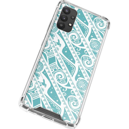 Disney Princess Moana Pattern Galaxy A32 5G Clear Case
