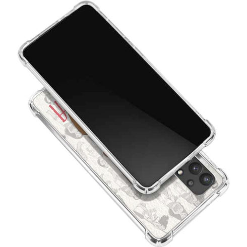 Disney Princess Moana Pattern Galaxy A32 5G Clear Case