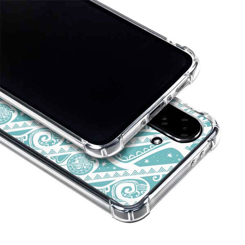 Disney Princess Moana Pattern Galaxy A36 5G Clear Case