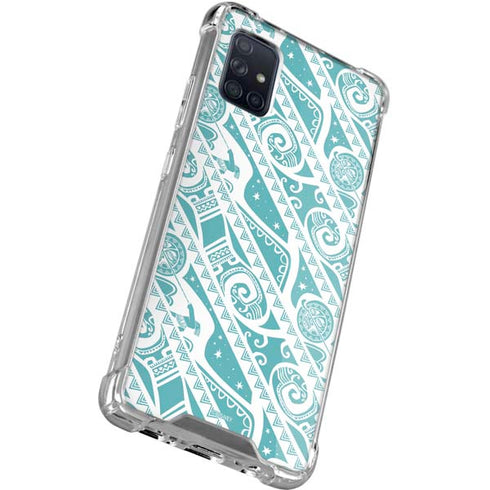 Disney Princess Moana Pattern Galaxy A51 5G Clear Case