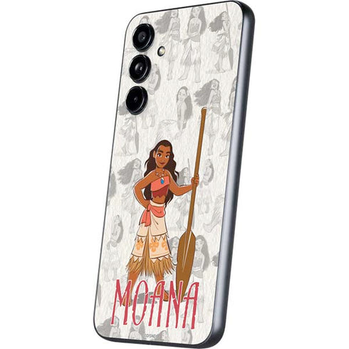 Disney Princess Moana Pattern Galaxy A54 5G Skin