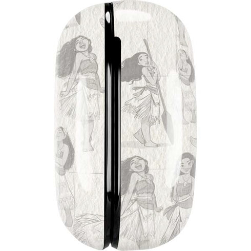Disney Princess Moana Pattern Galaxy Buds Live Skin