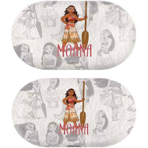 Disney Princess Moana Pattern Galaxy Buds Plus Skin