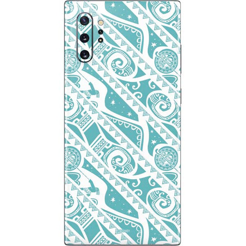 Disney Princess Moana Pattern Galaxy Note 10 Plus Skin