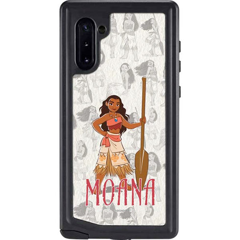 Disney Princess Moana Pattern Galaxy Cases