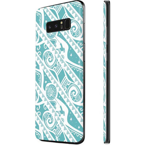 Disney Princess Moana Pattern Galaxy Note 8 Skin