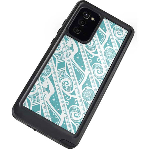 Disney Princess Moana Pattern Galaxy Note20 5G Waterproof Case