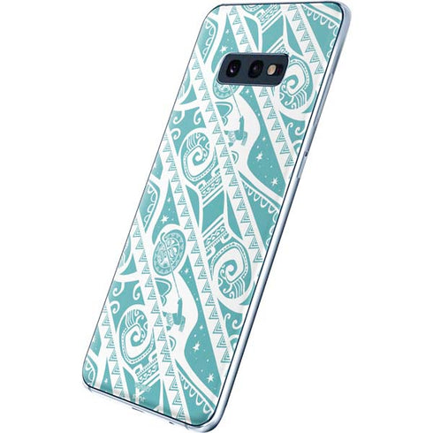 Disney Princess Moana Pattern Galaxy S10e Skin