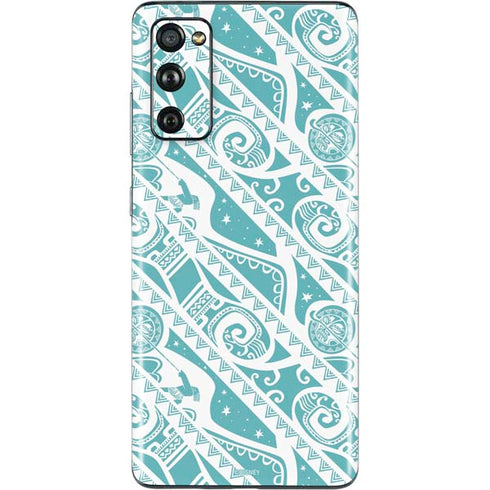 Disney Princess Moana Pattern Galaxy S20 Fan Edition Skin
