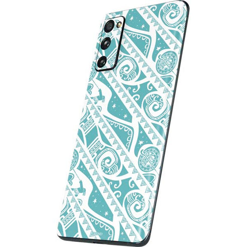 Disney Princess Moana Pattern Galaxy S20 Fan Edition Skin