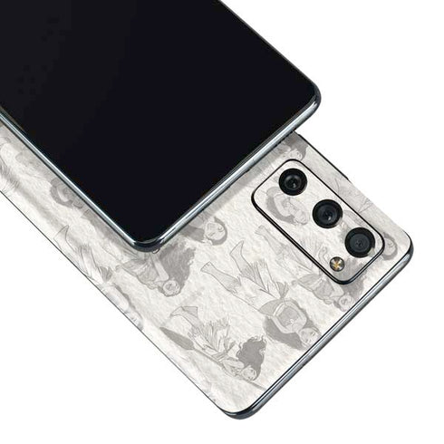 Disney Princess Moana Pattern Galaxy S20 Fan Edition Skin