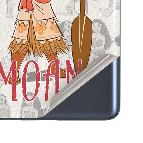 Disney Princess Moana Pattern Galaxy S20 Fan Edition Skin