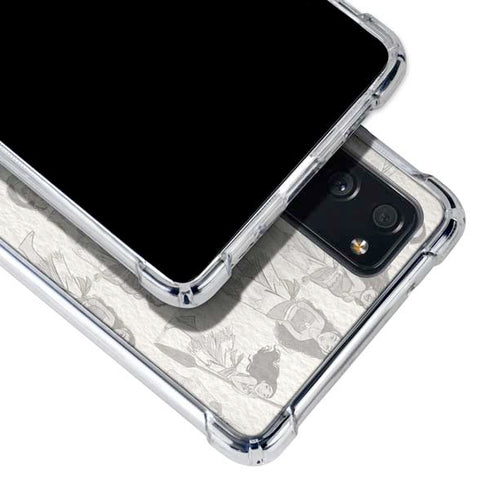 Disney Princess Moana Pattern Galaxy S20 FE Clear Case