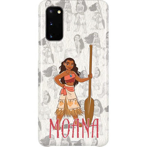 Disney Princess Moana Pattern Galaxy S20 Lite Case