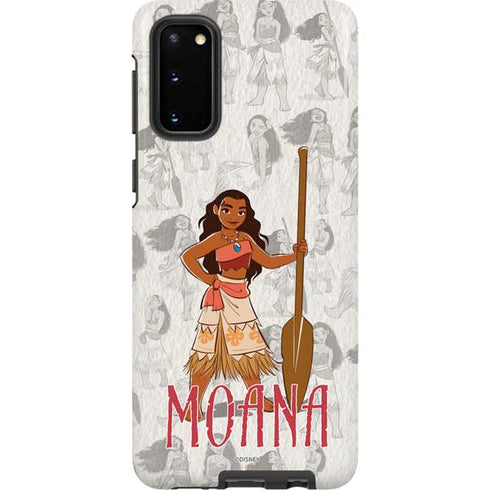 Disney Princess Moana Pattern Galaxy S20 Pro Case