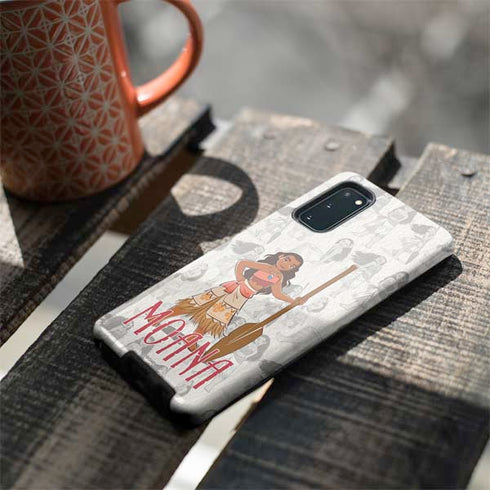 Disney Princess Moana Pattern Galaxy S20 Pro Case