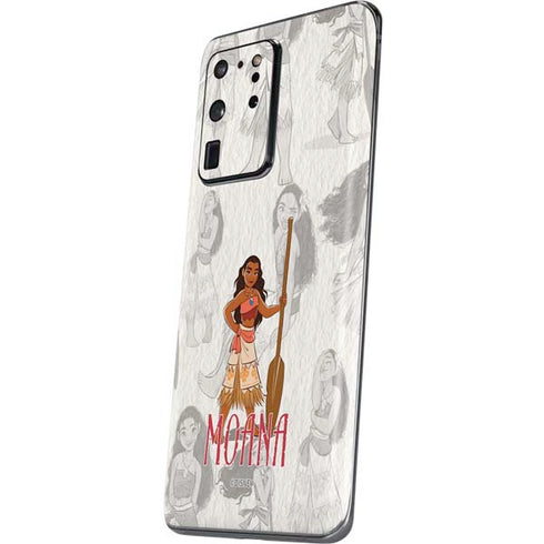 Disney Princess Moana Pattern Galaxy S20 Ultra 5G Skin