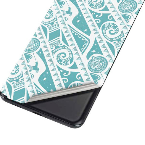 Disney Princess Moana Pattern Galaxy S21 Plus 5G Skin