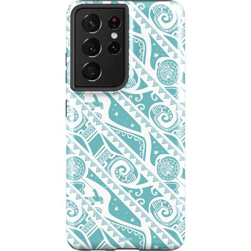 Disney Princess Moana Pattern Galaxy S21 Ultra 5G Pro Case