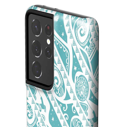 Disney Princess Moana Pattern Galaxy S21 Ultra 5G Pro Case