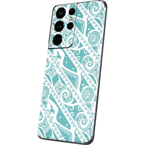 Disney Princess Moana Pattern Galaxy S21 Ultra 5G Skin