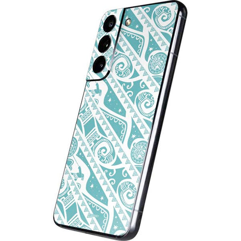 Disney Princess Moana Pattern Galaxy S22 Plus Skin