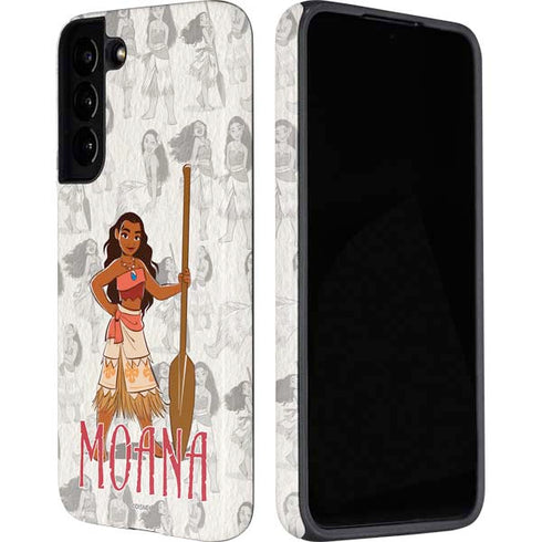 Disney Princess Moana Pattern Galaxy S22 Pro Case