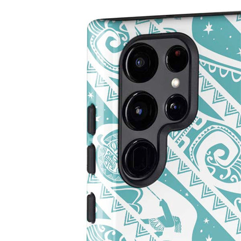 Disney Princess Moana Pattern Galaxy S22 Ultra Pro Case