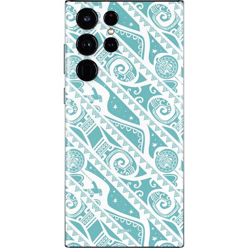 Disney Princess Moana Pattern Galaxy S22 Ultra Skin