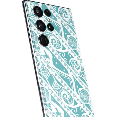 Disney Princess Moana Pattern Galaxy S22 Ultra Skin