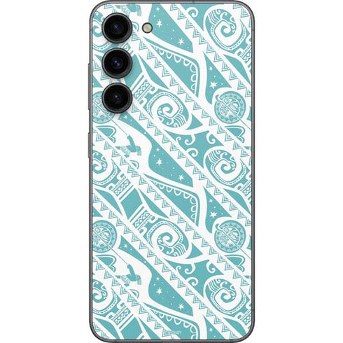 Disney Princess Moana Pattern Galaxy S23 FE Skin