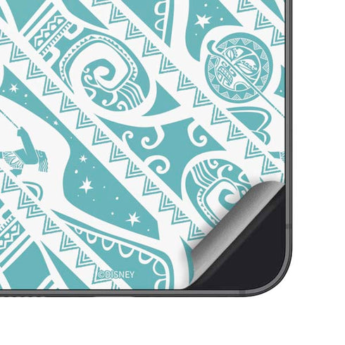 Disney Princess Moana Pattern Galaxy S23 Skin