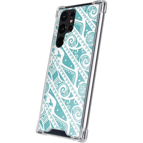 Disney Princess Moana Pattern Galaxy S23 Ultra Clear Case