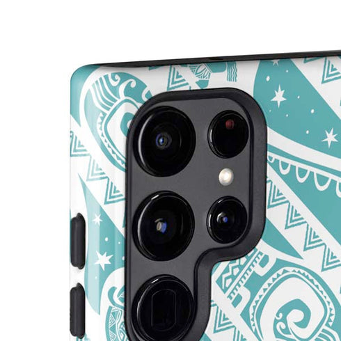 Disney Princess Moana Pattern Galaxy S23 Ultra Pro Case