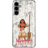 Disney Princess Moana Pattern Galaxy S24 Plus Clear Case