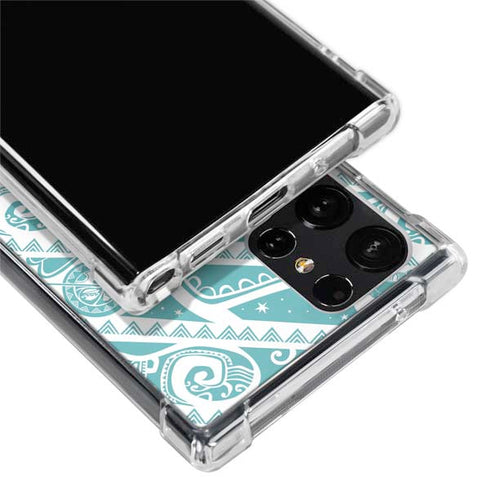 Disney Princess Moana Pattern Galaxy S24 Ultra Clear Case