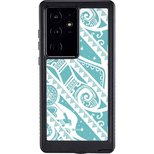 Disney Princess Moana Pattern Galaxy S24 Ultra Waterproof Case