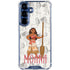 Disney Princess Moana Pattern Galaxy S25 Clear Case