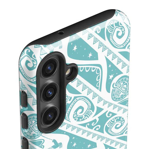 Disney Princess Moana Pattern Galaxy S25 Impact Case