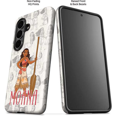 Disney Princess Moana Pattern Galaxy S26 Impact Case