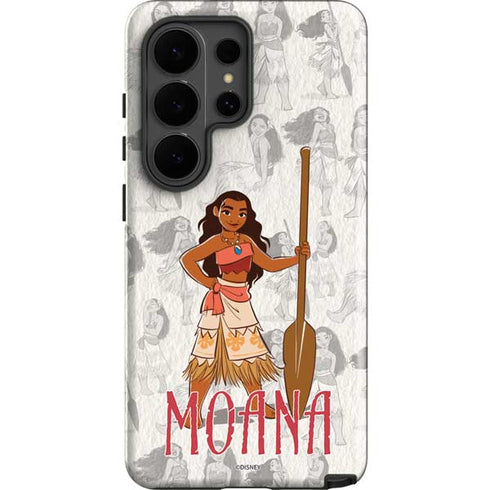 Disney Princess Moana Pattern Galaxy S26 Ultra Impact Case