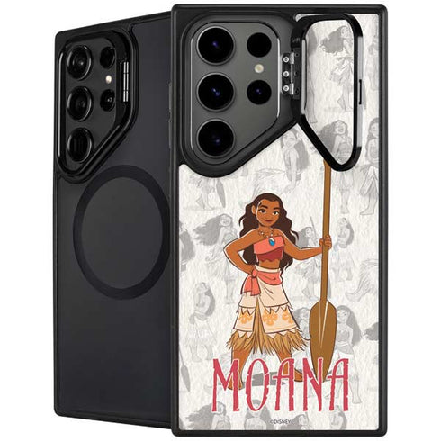 Disney Princess Moana Pattern Galaxy S26 Ultra Kickstand Case