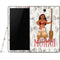Disney Princess Moana Pattern Samsung Galaxy Tab Skin