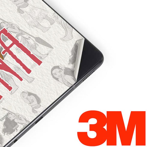 Disney Princess Moana Pattern Samsung Galaxy Tab Skin