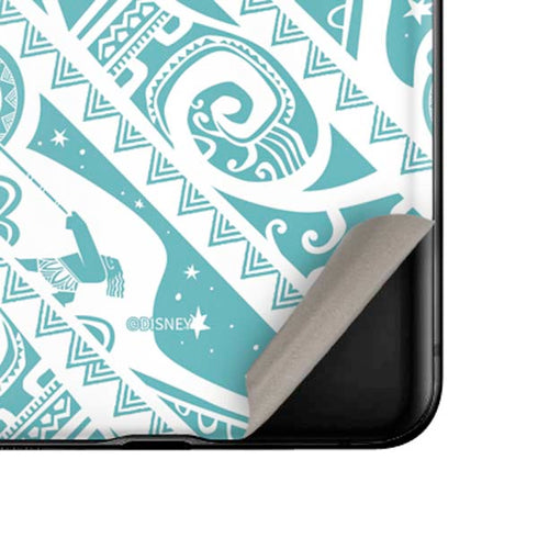 Disney Princess Moana Pattern Galaxy Z Flip Skin