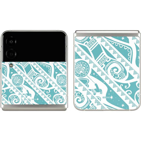 Disney Princess Moana Pattern Galaxy Z Flip3 5G Skin