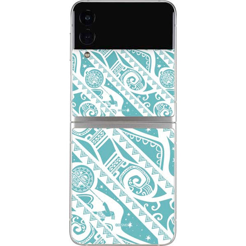Disney Princess Moana Pattern Galaxy Z Flip3 5G Skin