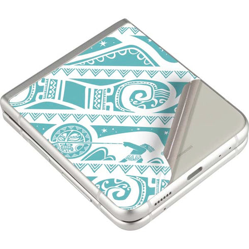 Disney Princess Moana Pattern Galaxy Z Flip3 5G Skin
