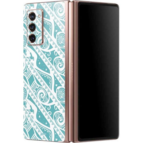 Disney Princess Moana Pattern Galaxy Z Fold2 5G Skin